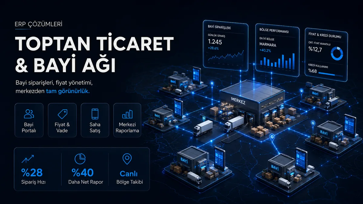 B2C e-ticaret yönetimi — sipariş paketleme operasyonu